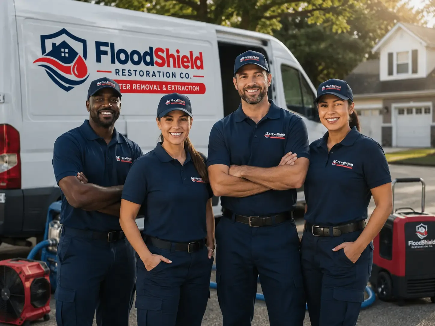 Flood Damage Restoration company in Justice, IL